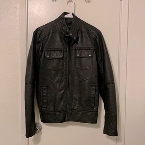 Men’s Black Leather Jacket